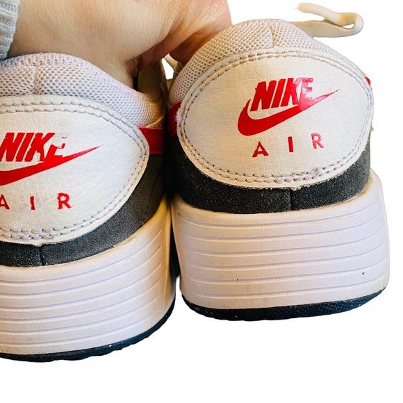 Nike Mens Air Max SC White Red Black Low Top Casual Sneakers CW4555-103 size 9 - Picture 5 of 9